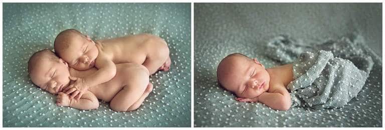 Twin Newborn Photographer in Fairfax