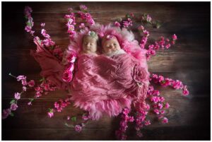 Sophia and Sarina | Twin Newborn Photographer