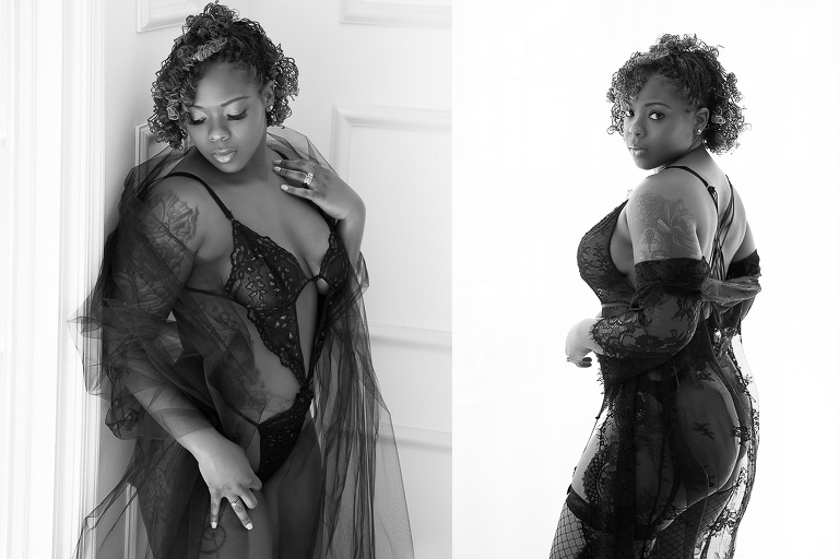 boudoir photography black and white