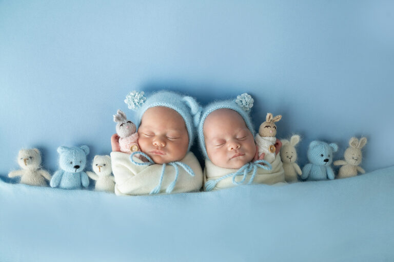 baby twins Virginia newborn photography